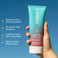 Coola Hydrating Sunscreen Lotion SPF 50 - Guava Mango