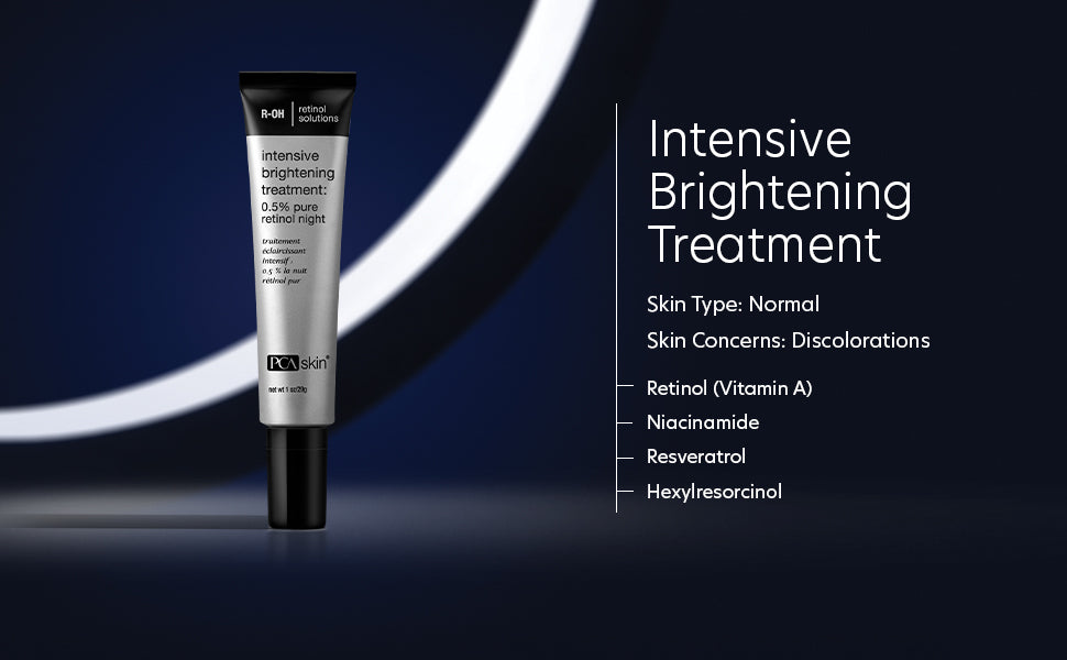 PCA Intensive Brightening Treatment; 0.5% Pure Retinol Night