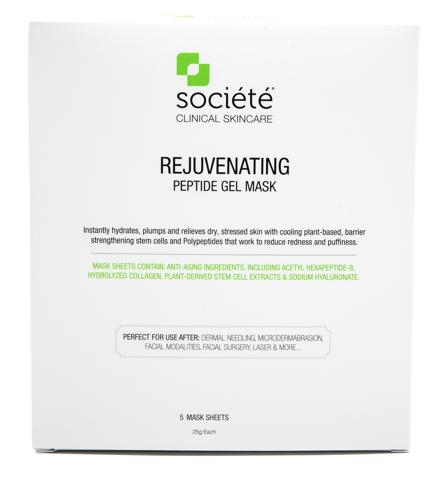 Societe Rejuvenating Peptide Gel Mask