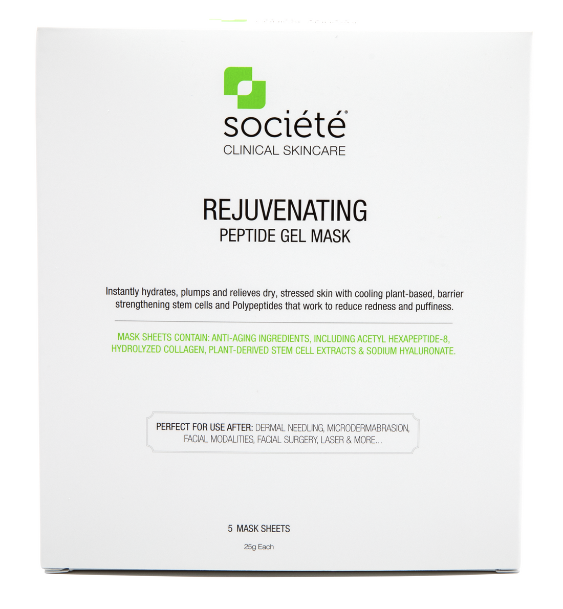 Societe Rejuvenating Peptide Gel Mask