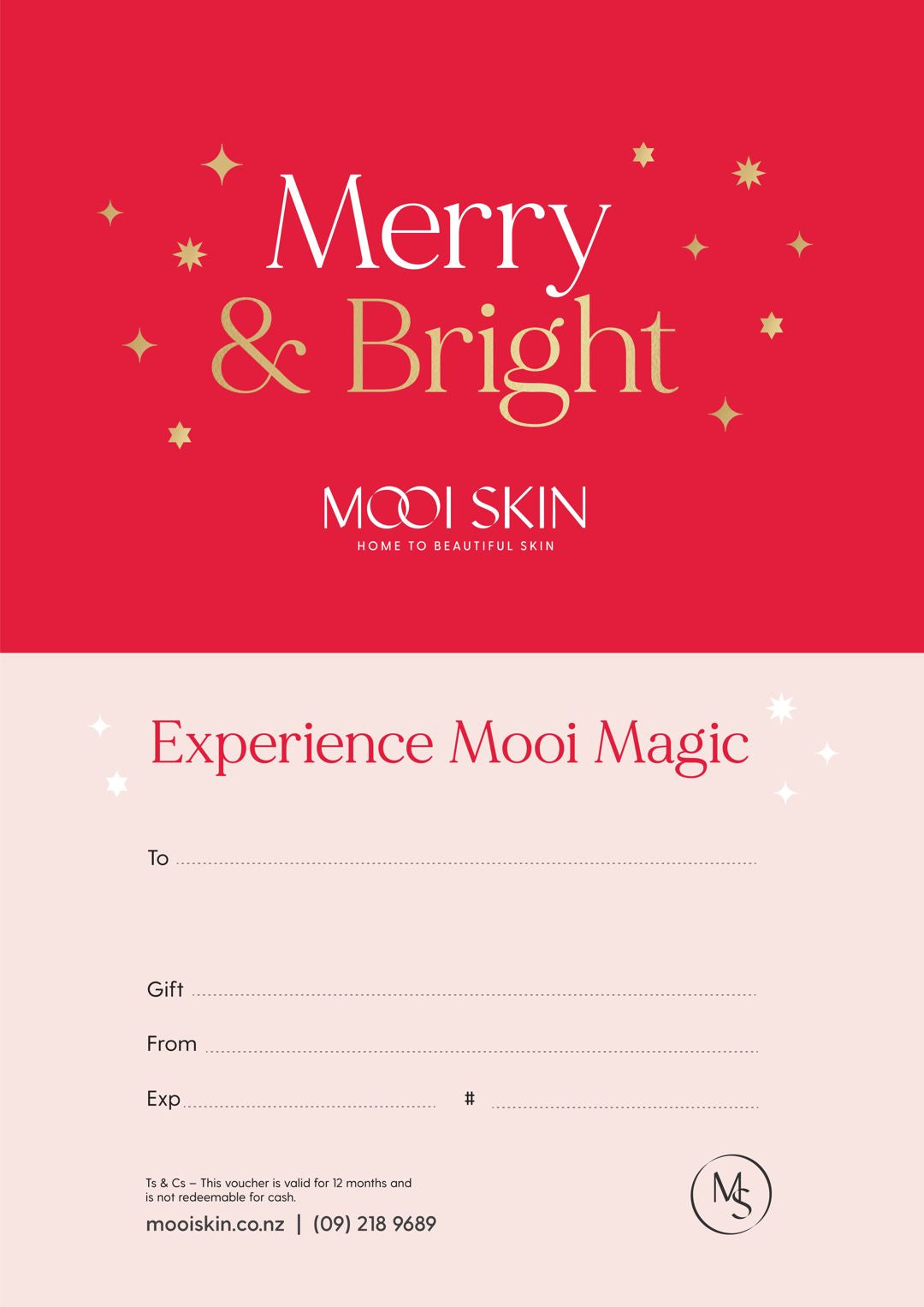 Mooi Radiance Facial Voucher