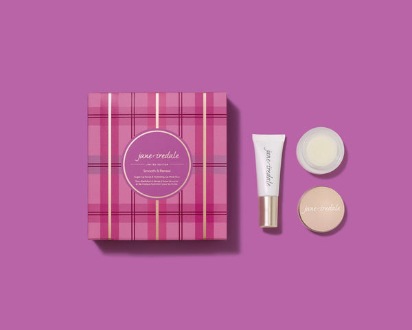 Jane Iredale Smooth and Renew - Sugar Lip Scrub & Hydrating Mask Duo