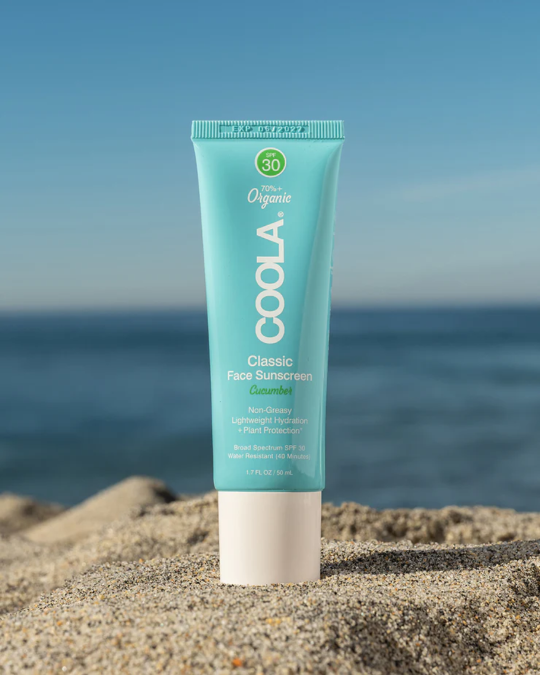 Coola Classic Face Organic Sunscreen Lotion SPF 30 - Cucumber