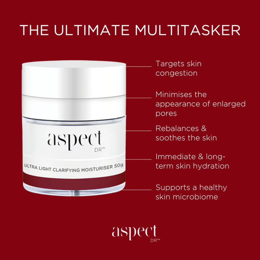 Aspect Dr Ultra Light clarifying moisturiser