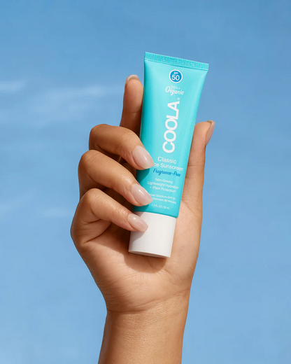 Coola Sunscreen Lotion Face SPF 50 - Fragrance Free and White Tea
