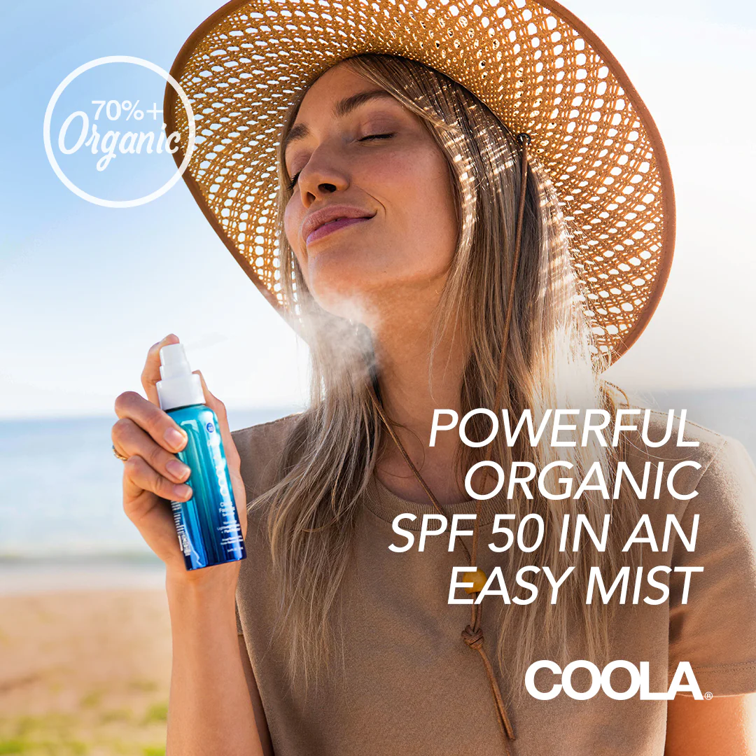 Coola Face Mist.  Spf 50