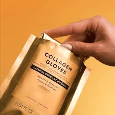 VOESH Imperial Gold Collagen Gloves