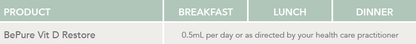 BePure Vitamin D Restore